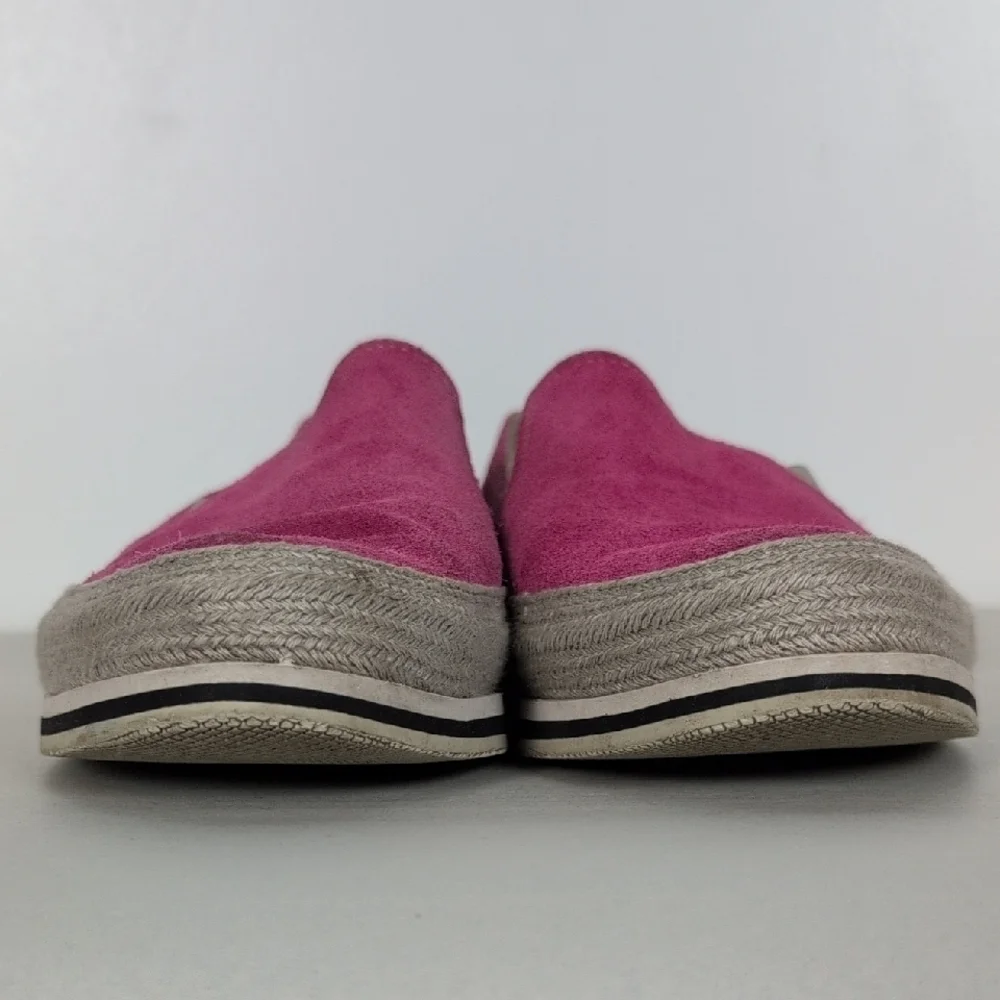 Prada Suede Espadrille Slip-Ons